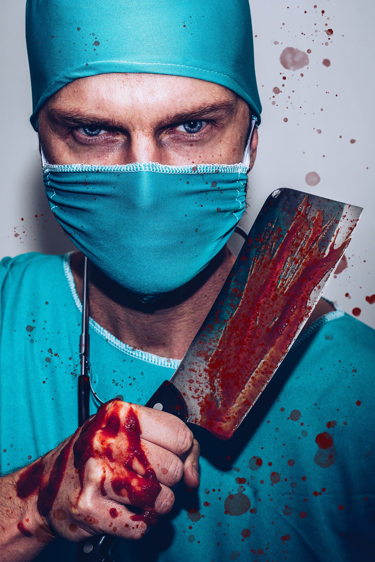 Murder Nurse Stock Photo