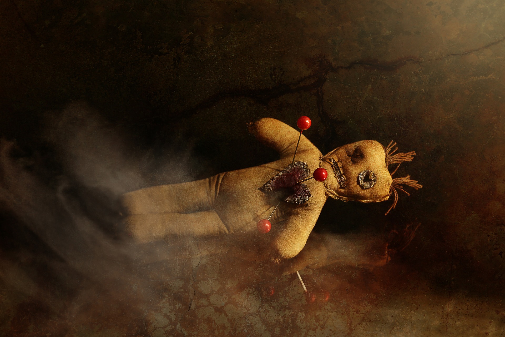 Voodoo Doll Stock Photo