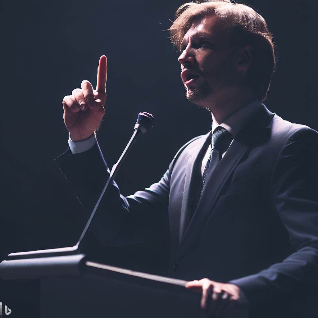 Orator - AI Stock Photo