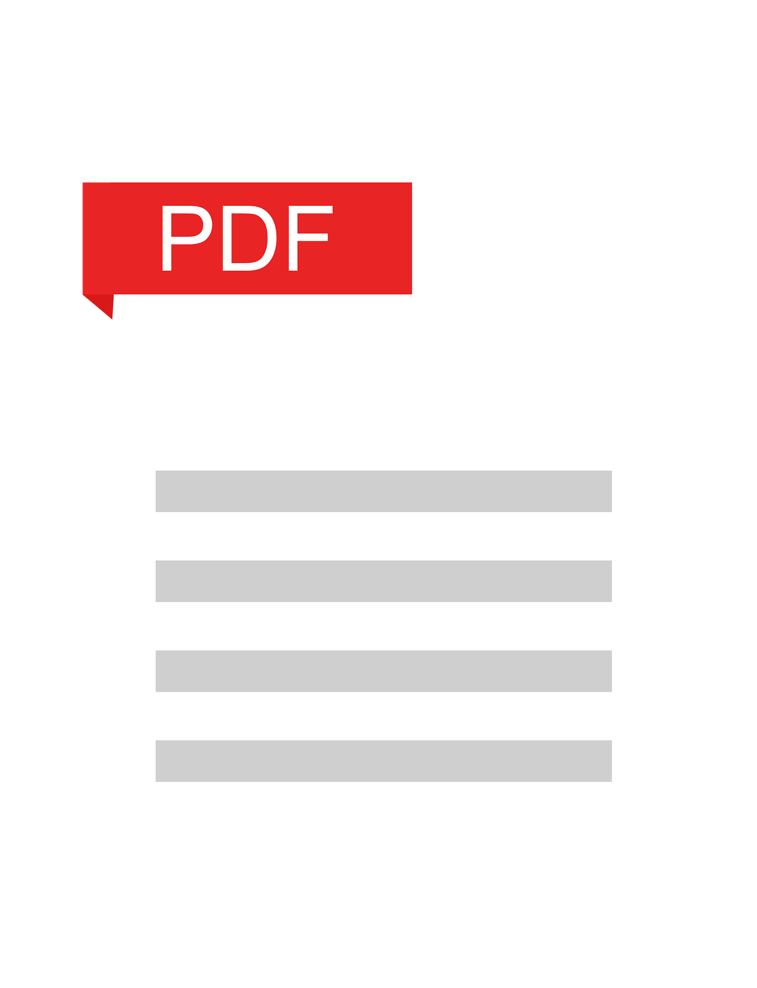 PDF Image Logo Stock Photo