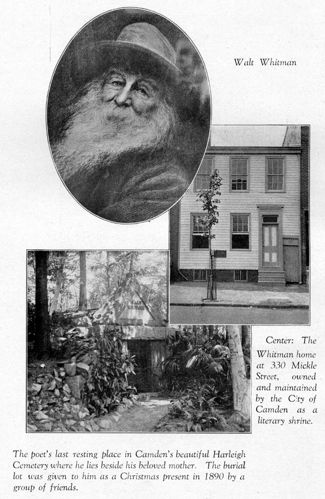 Walt Whitman Centennial Mirror