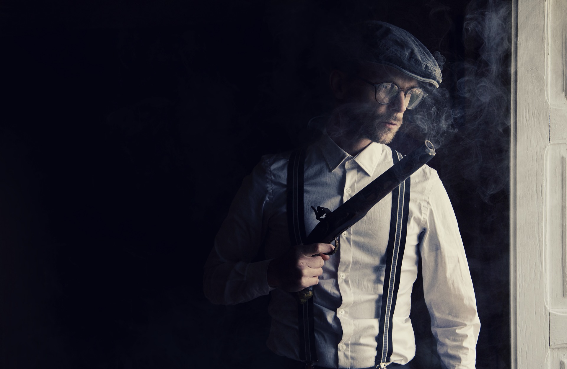 Gangster Murder Stock Photo