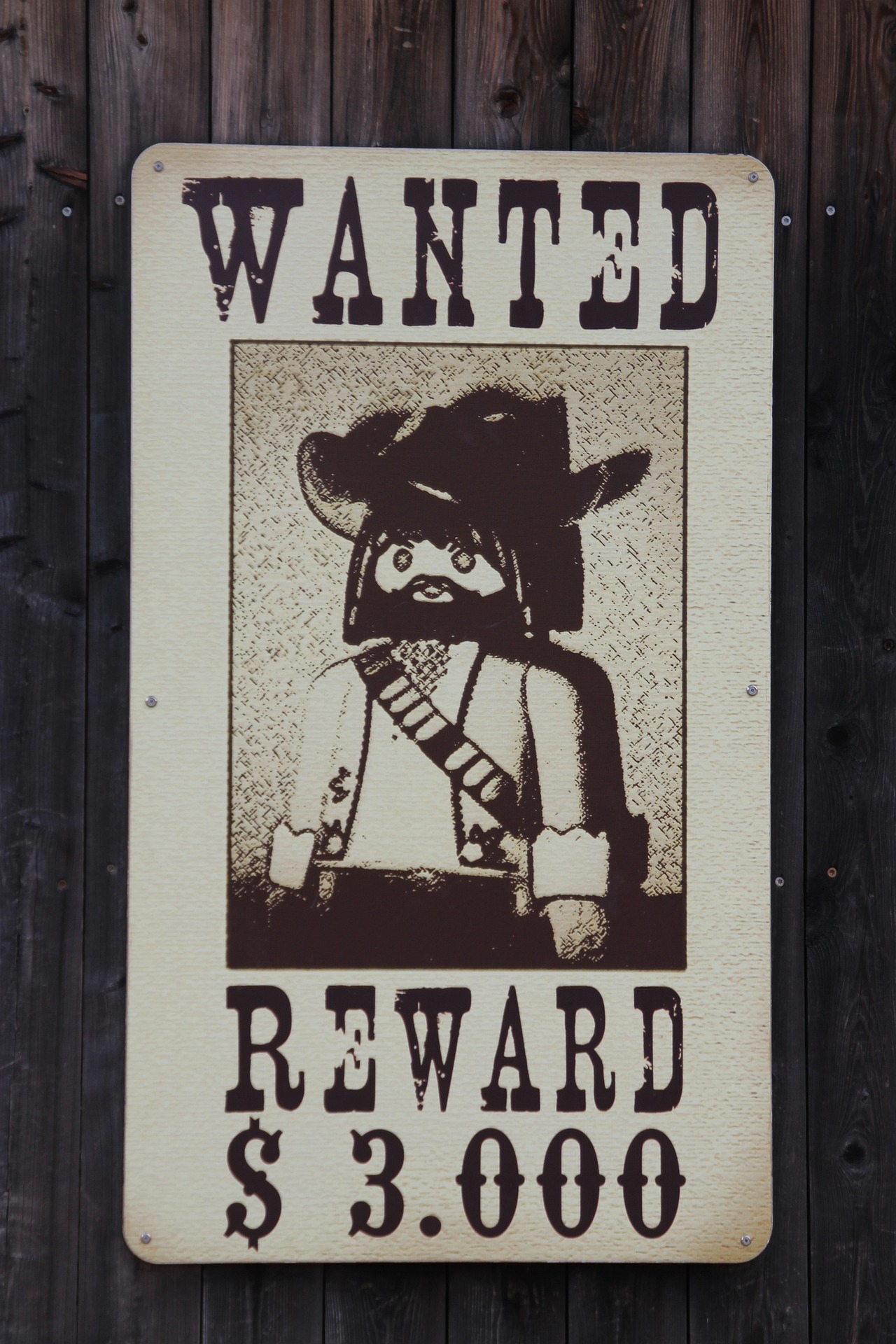 Bandit - Wanted Stock Photo
