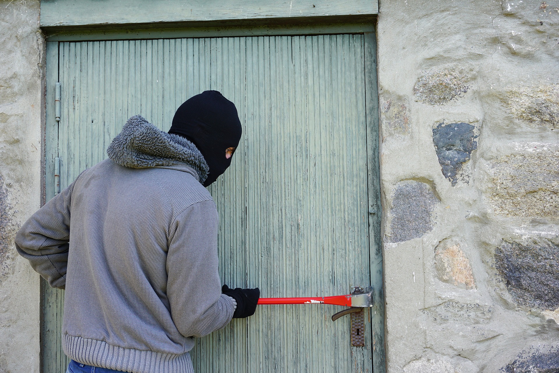Burglar Stock Photo