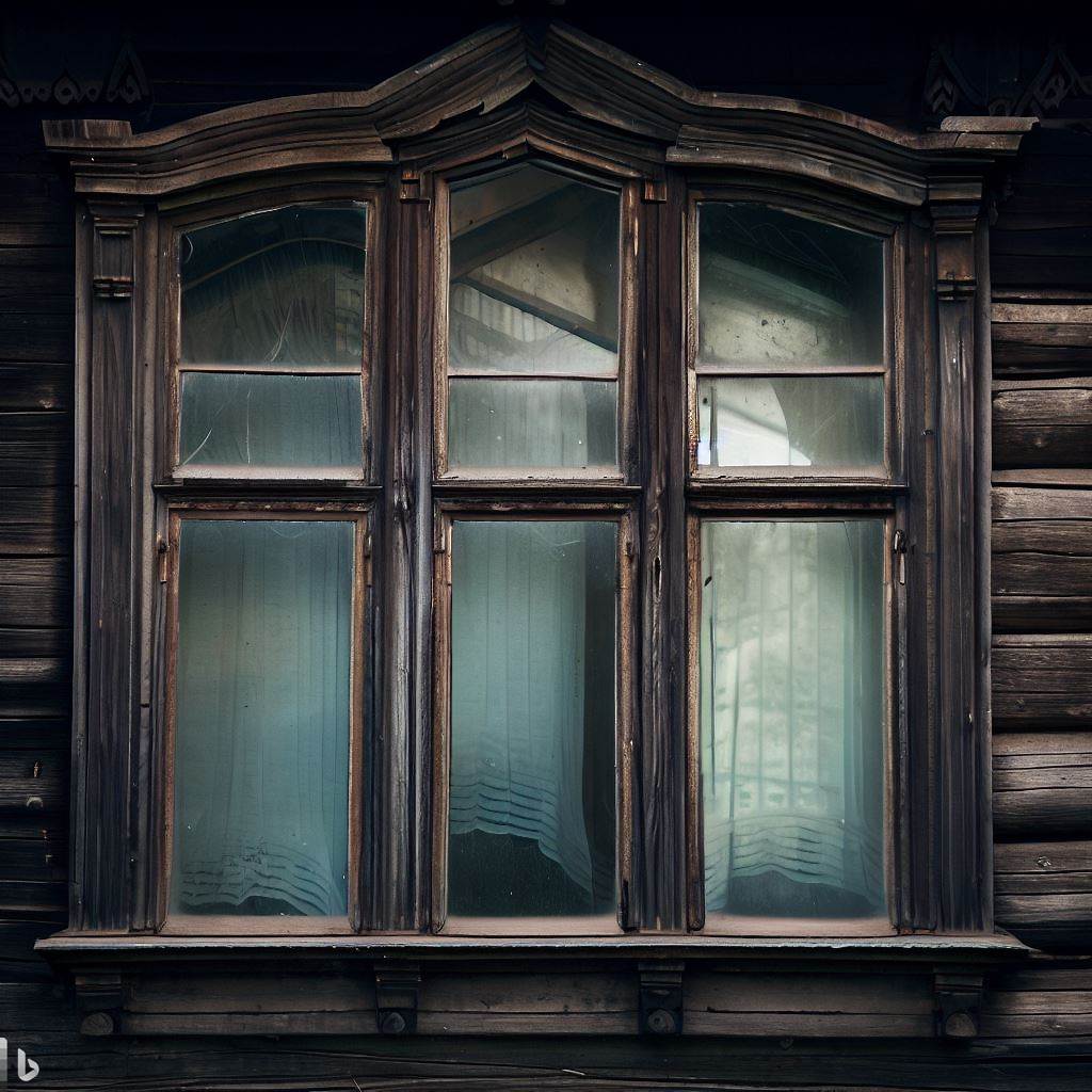 Glass Windows - AI Stock Photo