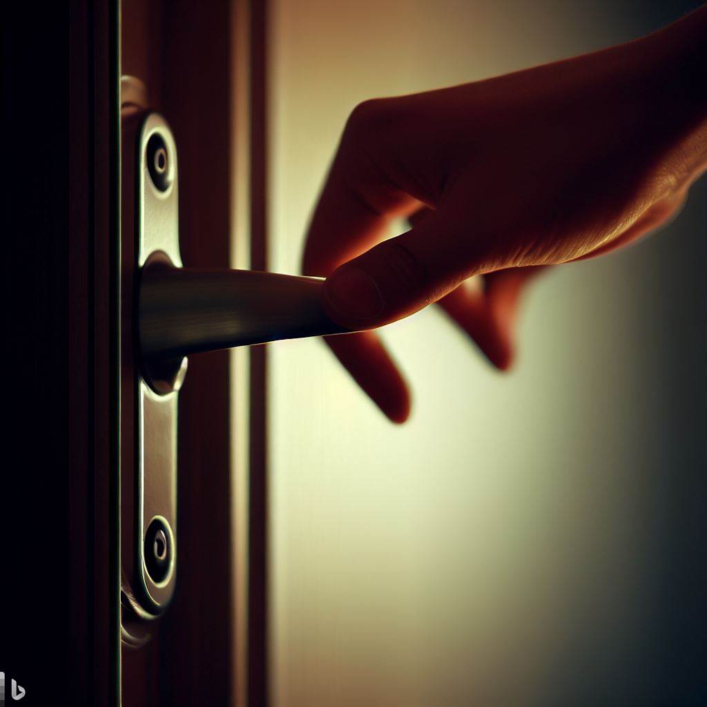 Door Knob - AI Stock Photo