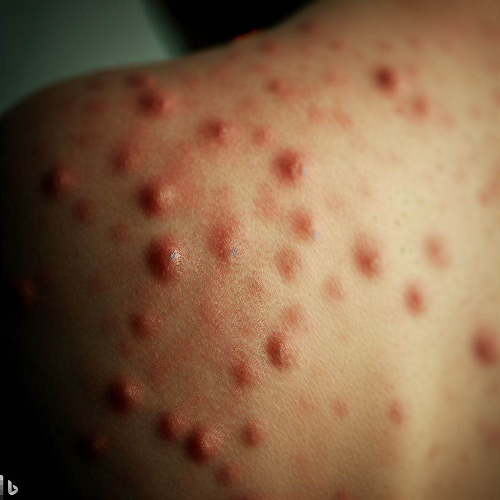 Measles - AI Stock Photo