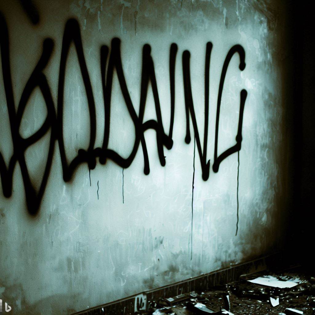 Vandalism - AI Stock Photo
