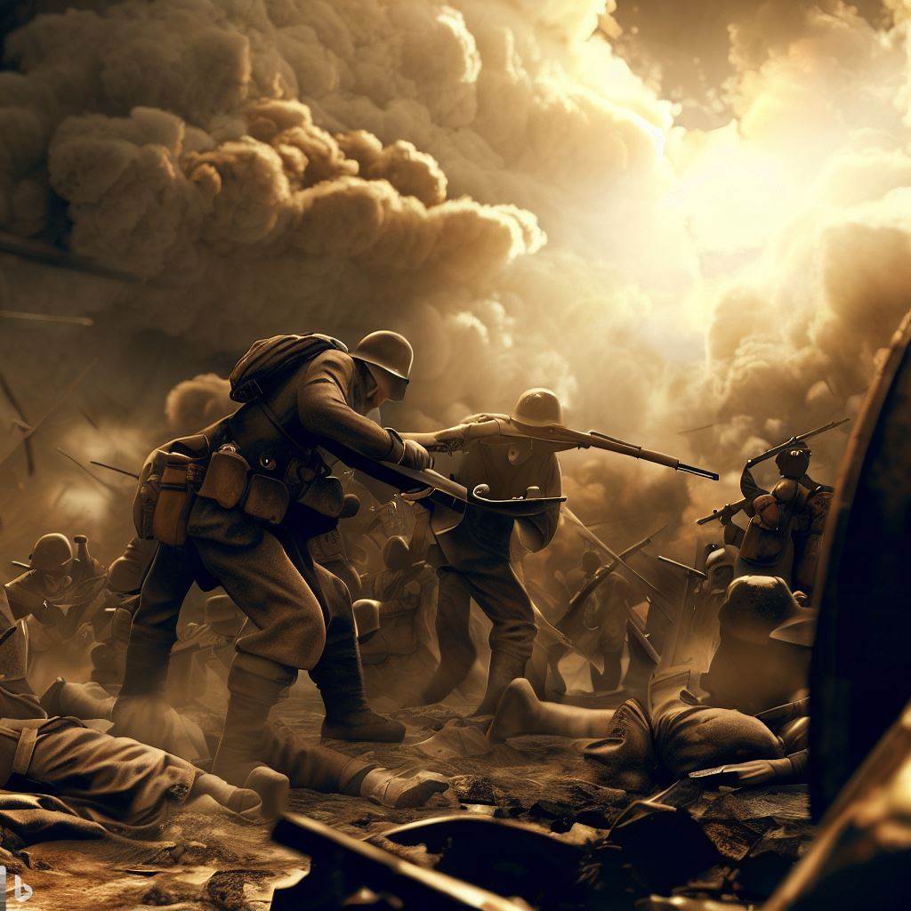 World War 1 - AI Stock Photo