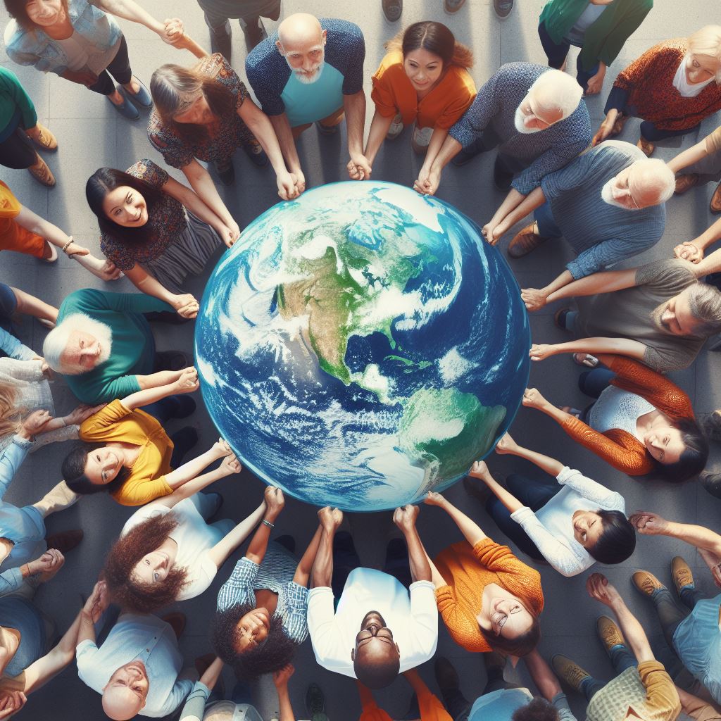 Cooperation - AI Stock Photo