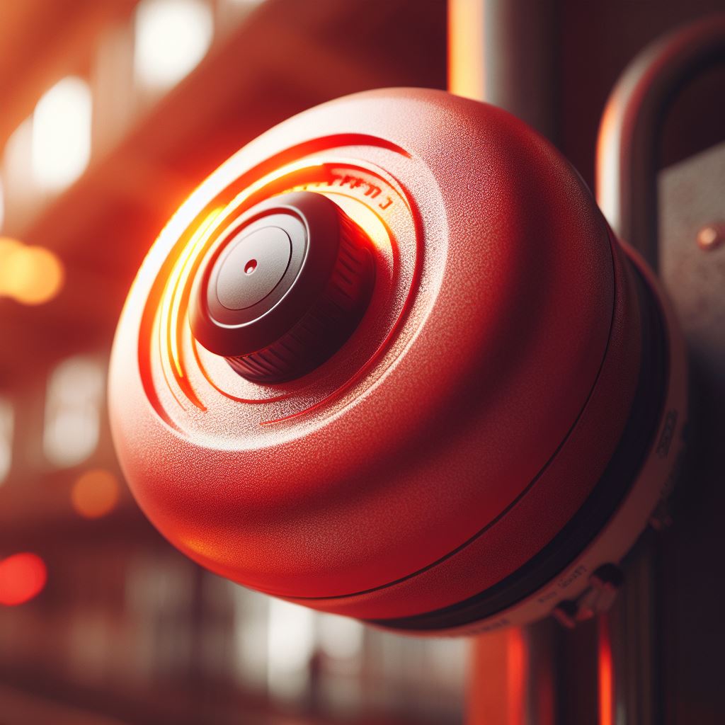 Fire Alarm - AI Stock Photo