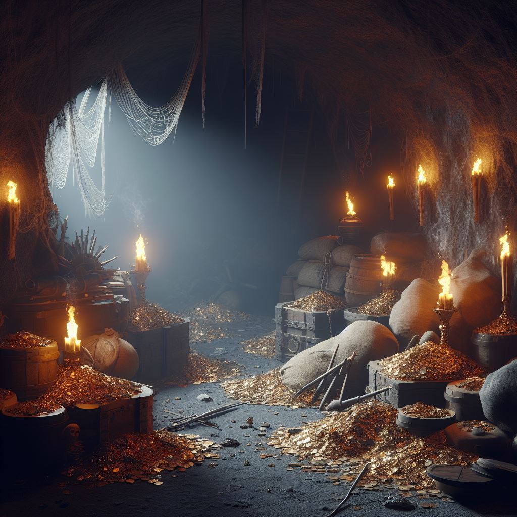 Thieves Den - AI Stock Photo
