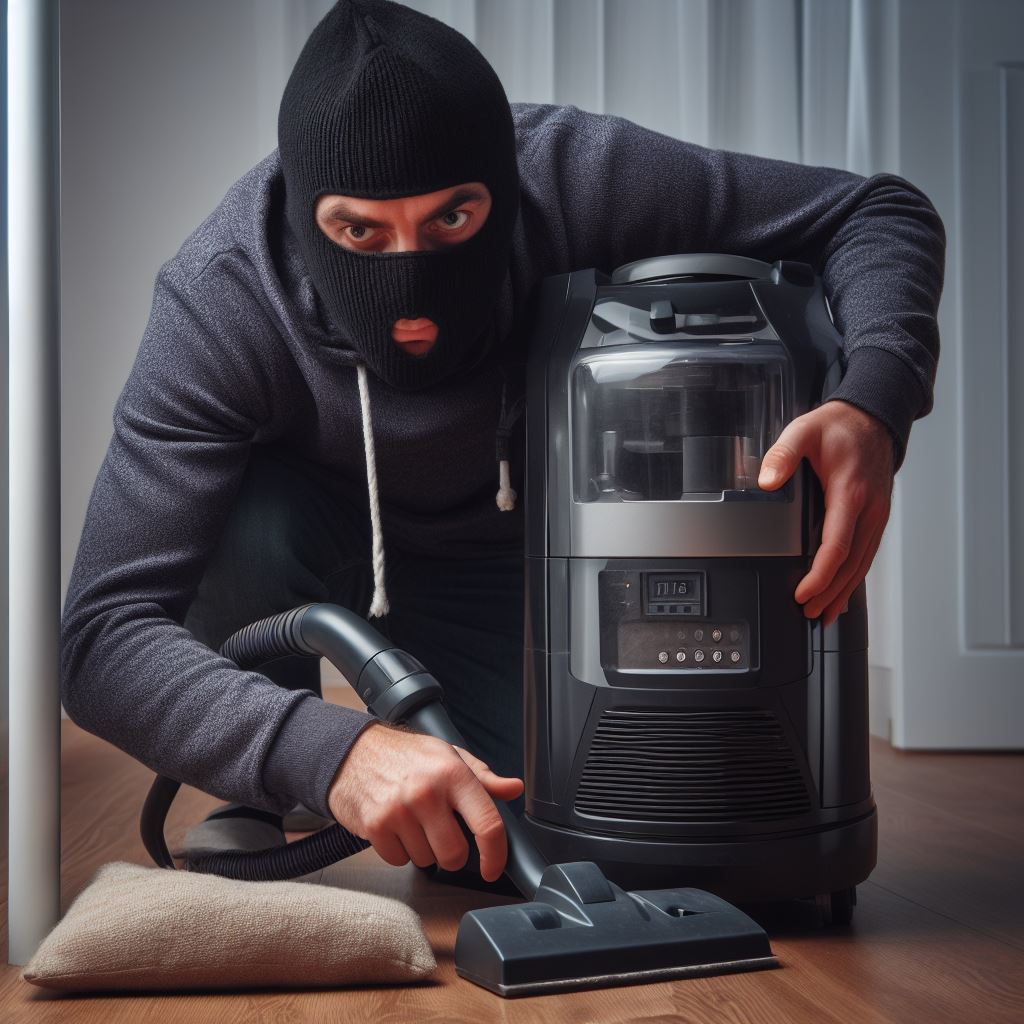 Bandit Vacuum Cleaner - AI Stock Photo