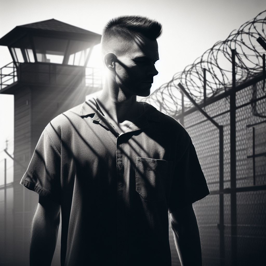 Prison Jail Release - AI Stock Photo