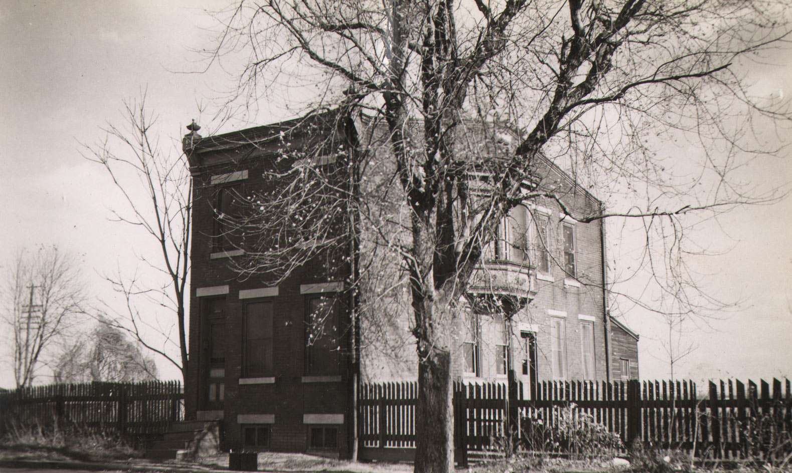 2224 South 10th Street, home of Thomas and Mary Tallis Fogarty, circa 1942