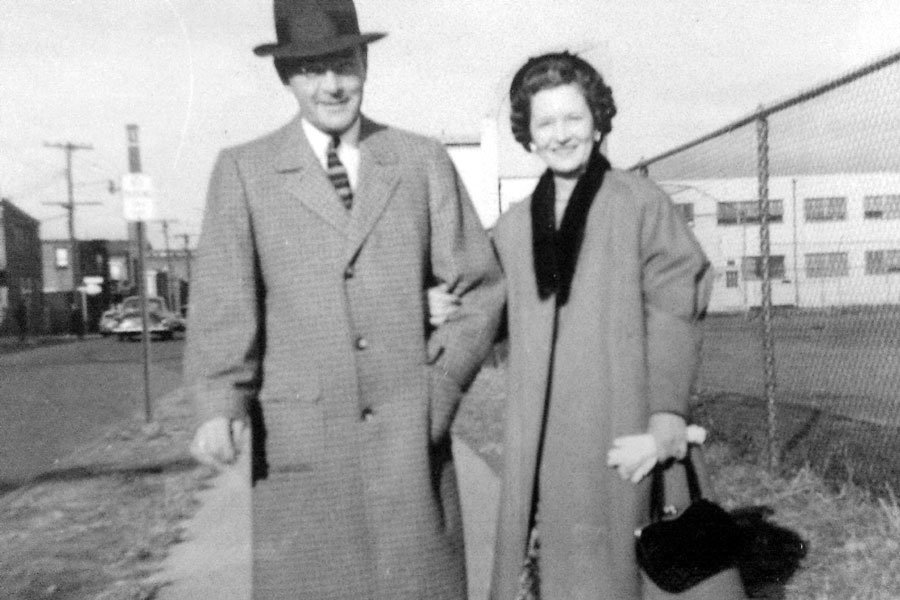 Norman R. and Bertha D. Lloyd, circa 1940s