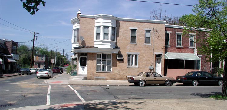 South 10th Street at Liberty Street looking toward Kaighn Avenue, April 2004