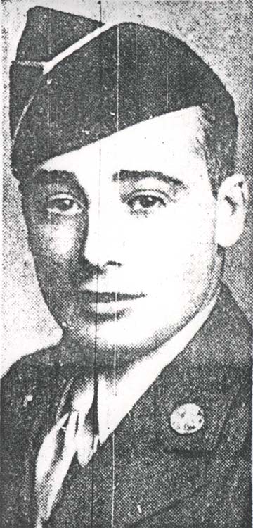 Frank Ballerino, of 2013 South 10th Street, World War II