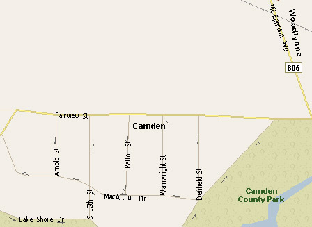 Arnold Street, 2005 map