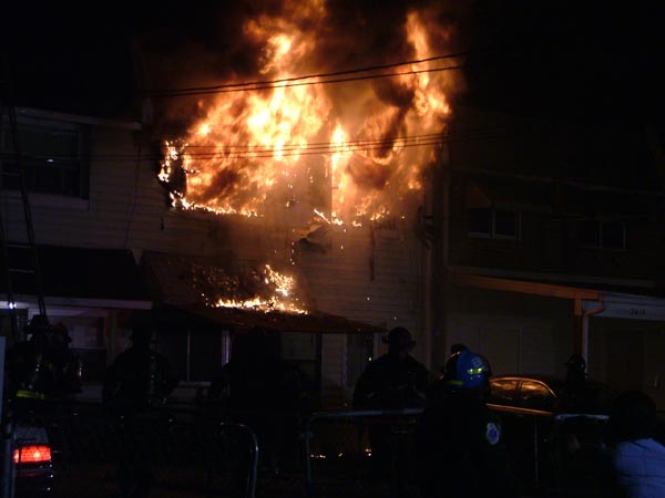 2419 Arnold Street fire, April 20, 2005