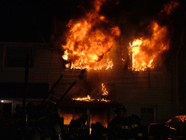 2419 Arnold Street fire, April 20, 2005