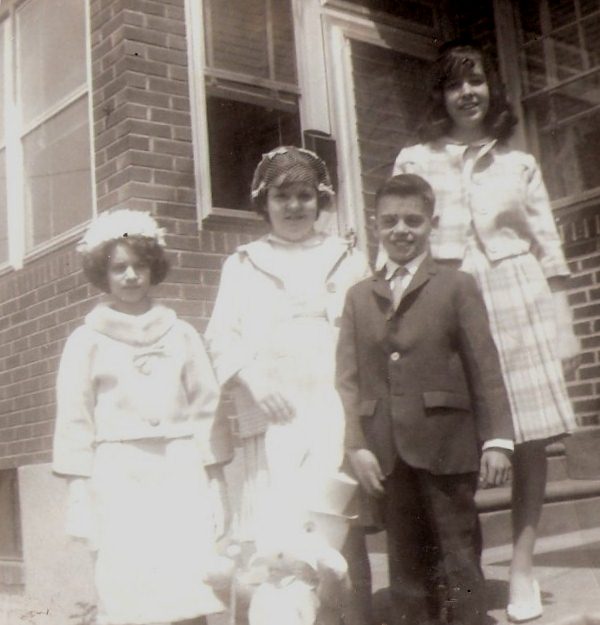 From left: Donna Rott Pelligrino, Theresa Amato, Donald Billy Rott, Georgia Amato