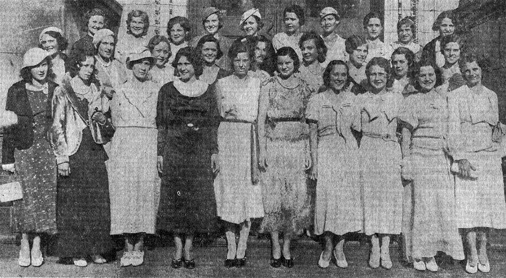 Miss Walt Whitman contestant Margaret Payne — Camden Courier-Post, June 19, 1933