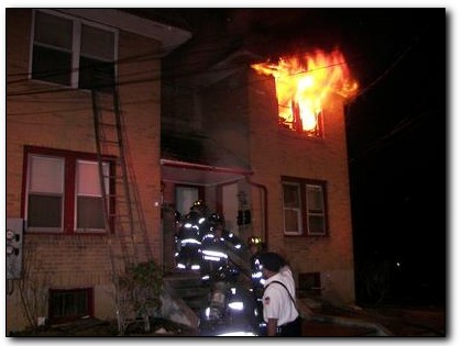Fire at 139 North 36th Street, March 22, 2007, photo 3