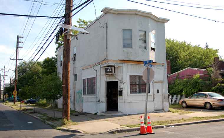 Northeast view of 8th Street from Ferry Avenue, Camden NJ, 2011
