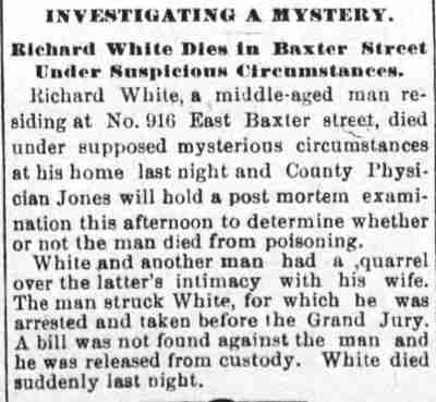 Investigating a Mystery, Camden Daily Telegram, April 23, 1895