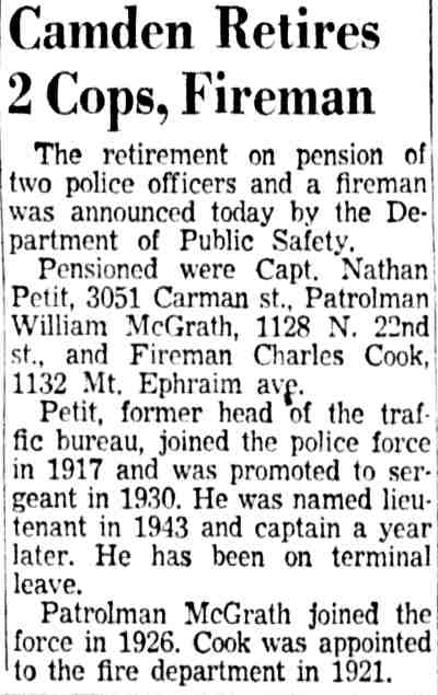Nathan Petit — Camden Courier-Post, September 4, 1954