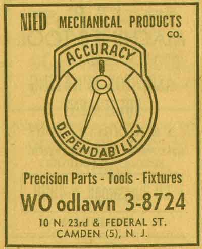 Nied Mechanical Products Co. (continued) — New Jersey Bell Yellow Pages, 1955