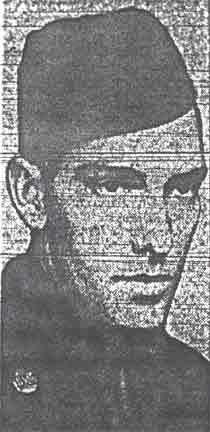 Private Raymond Price of 2116 Berwick Street, World War II portrait