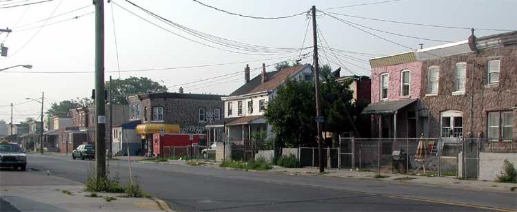 Looking along Marlton Avenue toward Berwick Street, July 2004