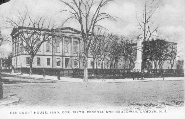 Camden County Courthouse, built 1853, demolished 1904