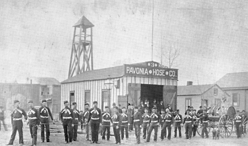 Pavonia Hose Company No. 3, River Avenue and Cambridge Avenue, 1892-1899