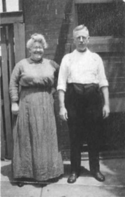 Elwood and Maud Hess Bunting, 515 Van Hook Street, c.1918