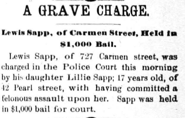 727 Carman Street, Camden Daily Telegram, November 2, 1893