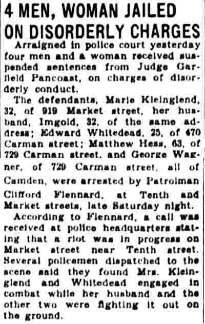 729 Carman Street, August 29, 1933