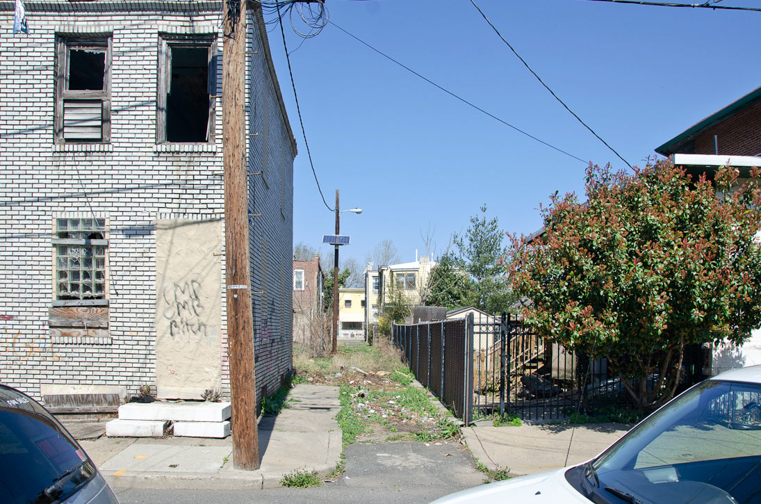 Looking north on Clare Street, March 2012