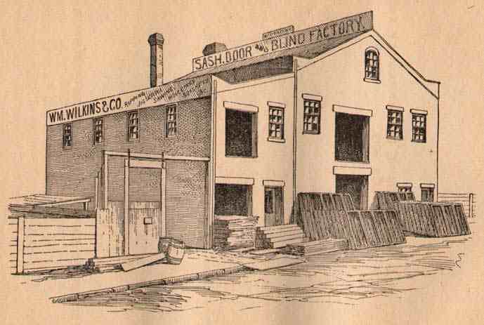 513-515-517 Cherry Street at northwest corner of Coates Alley, circa 1890