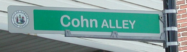 Cohn Alley, October 2005