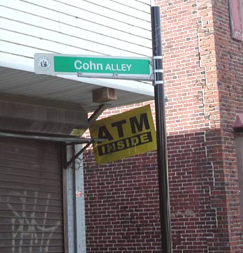 Cohn Alley, October 2005