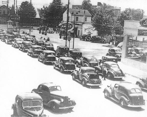 Crescent Boulevard, looking south — 1930s