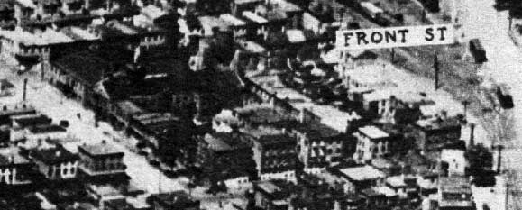 1926 map showing Danenhower Street area, wider view