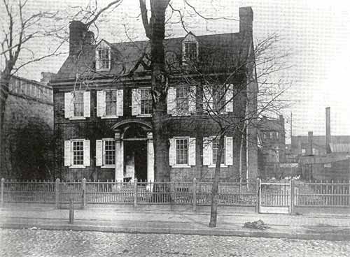 Mickle Hall, 22 North Front Street, built 1788