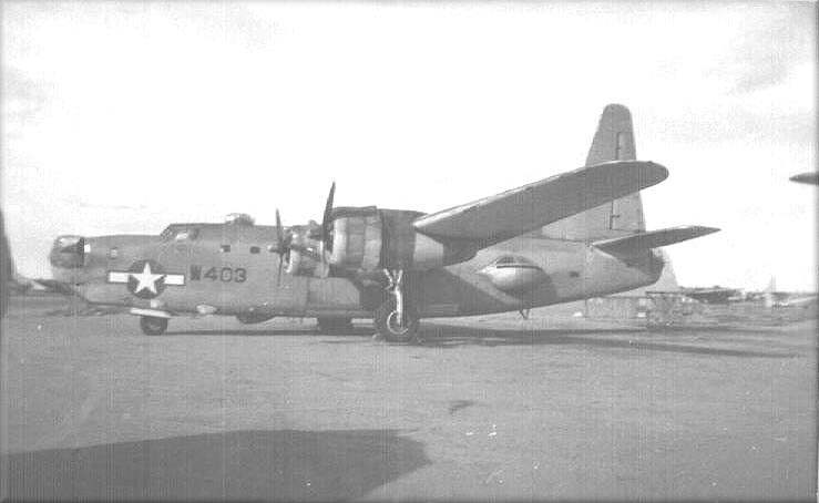 VP-119 PB4Y BUNO W403, Clark Field 1945