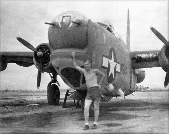 VPB-119 PB4Y-2 BUNO R546, Clark Field 1945