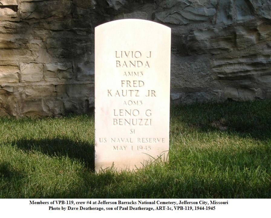 VPB-119 Crew 4 at Jefferson Barracks National Cemetery