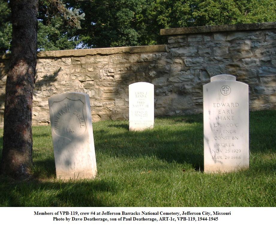 VPB-119 Crew 4 at Jefferson Barracks National Cemetery